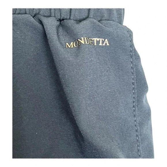 Mondetta Moisture Wicking Paper Bag Waist Shorts Pockets Blue Women Size‎ Medium - Picture 7 of 10